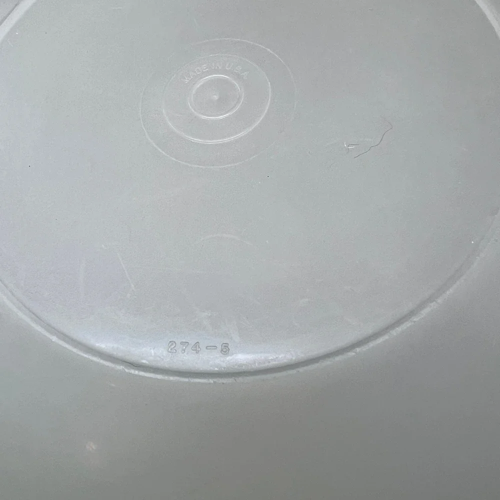 Vintage Tupperware‎ Fix n Mix Bowl Large Serving Container Sheer Lid